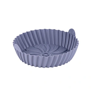 110G Silicone Air Fryer Pot Bake Dish Foldable Baking Pan Tools Pastry Tools Silicone Air Fryer Liners For Kitchen With Tray